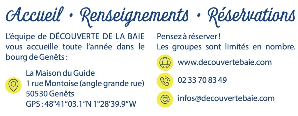 Renseignements Découverte de la Baie