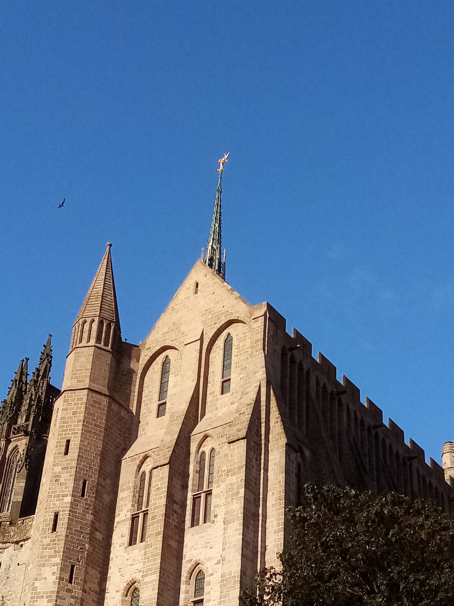 Photo de l'abbaye du Mont-Saint-Michel